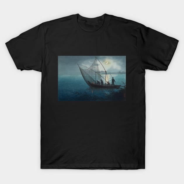 Morigasaki Coast by Tsuchiya Koitsu T-Shirt by Takeda_Art